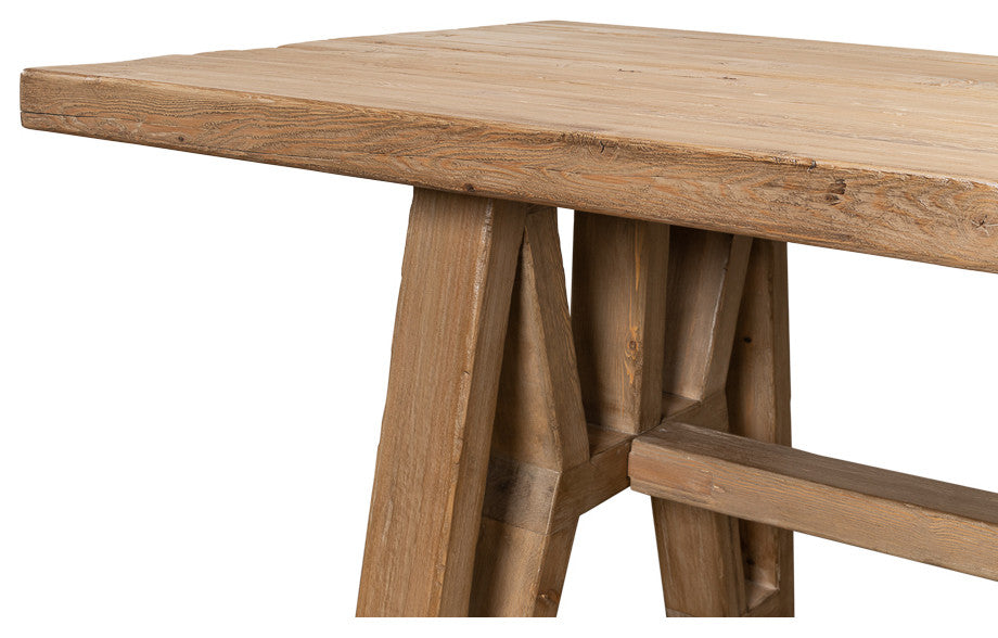 Industrial Reclaimed Wood Farm Table
