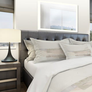 Geometric Neutral Form I Geometric Duvet Cover Set, King
