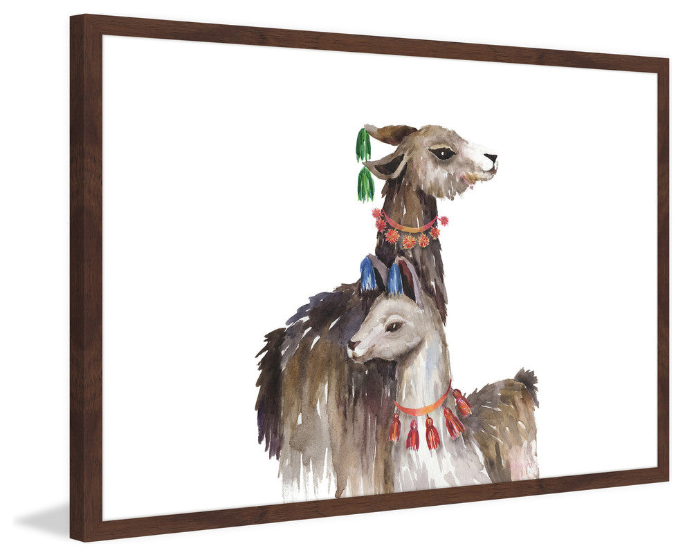 "Princesses" Framed Painting Print, 18"x12"