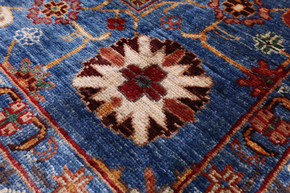 5' 8" X 8' 1" Persian Tabriz  Handmade Wool Rug - Q12520
