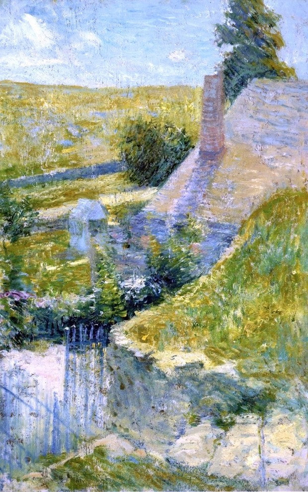 John Twachtman Artist's Home Seen from the Back Wall Decal
