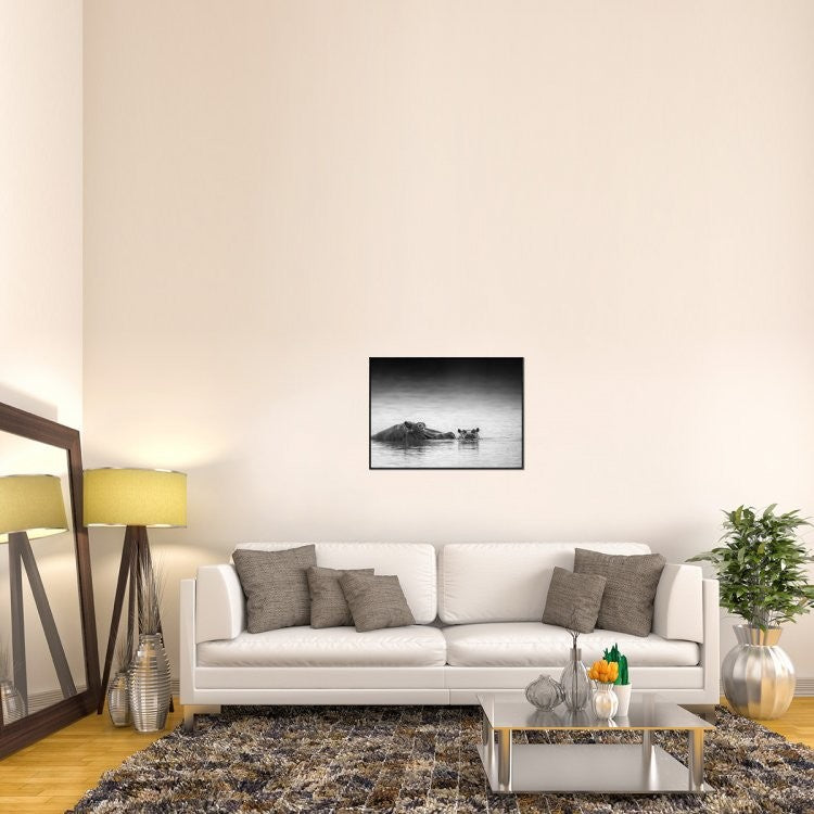 "Eye Level" Framed Canvas Giclee by Jaco Marx, 33x25"