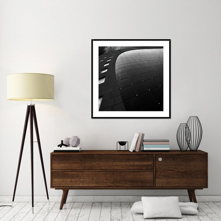 "Transparency" Framed Digital Print by Gilbert Claes, 44x44"