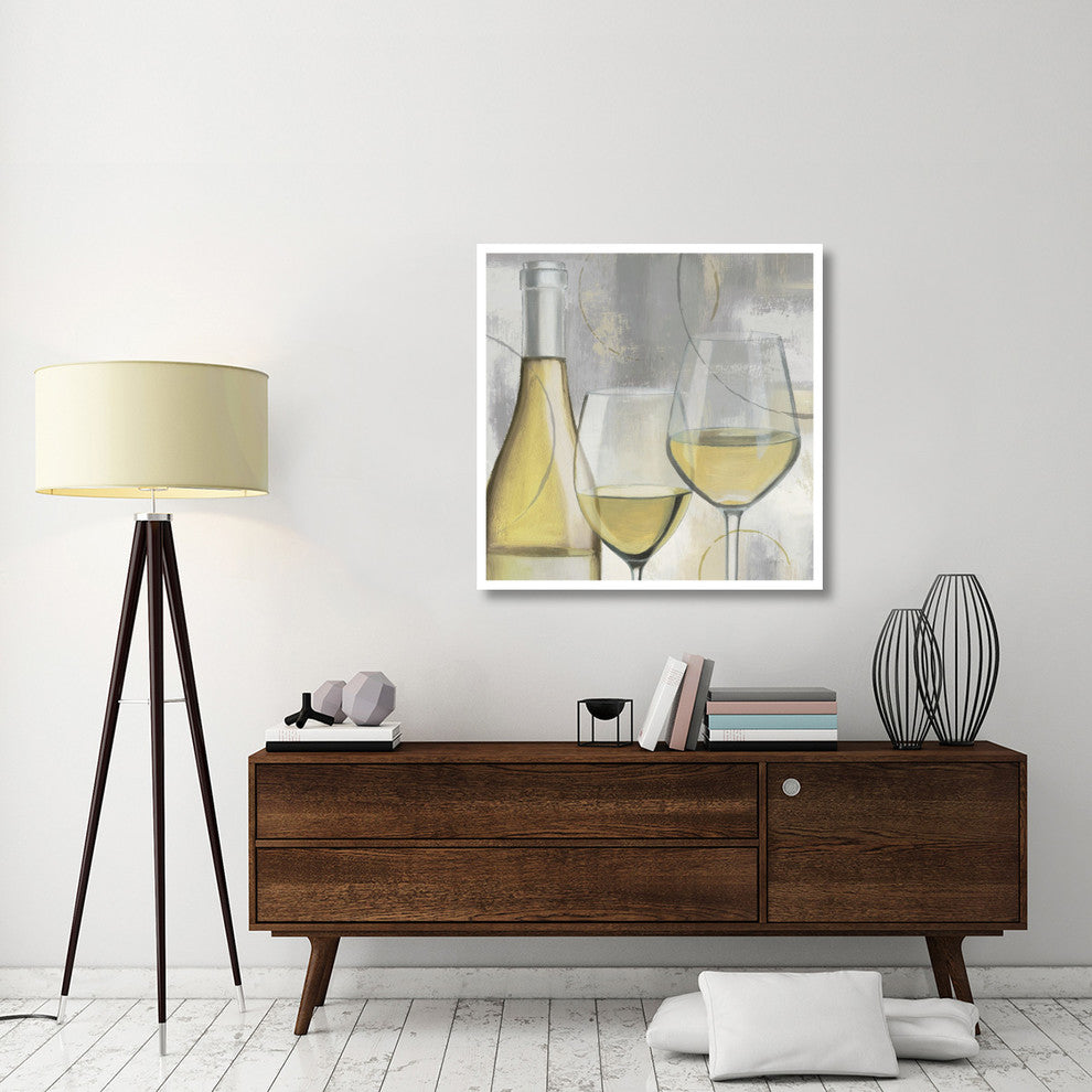 "Taste Appeal White II" Digital Paper Print by James Wiens, 38"x38"