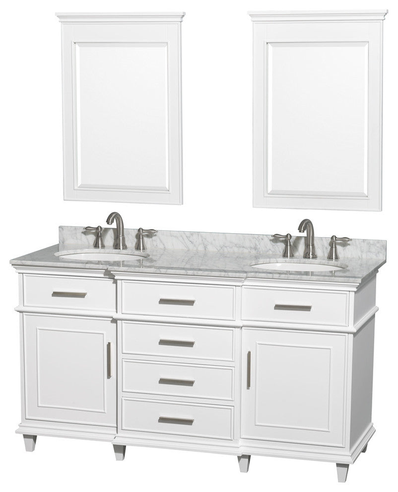 Berkeley 60" Double Bathroom Vanity