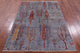 Tribal Persian Gabbeh Handmade Rug 4' 7" X 6' 6" Q11056