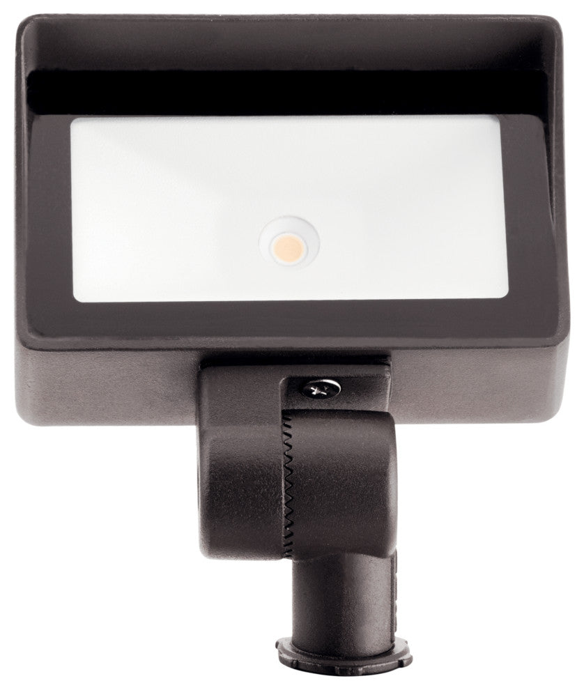 LED Integrated Wash Textured Architectural Bronze Mini VLO Flood 2700K