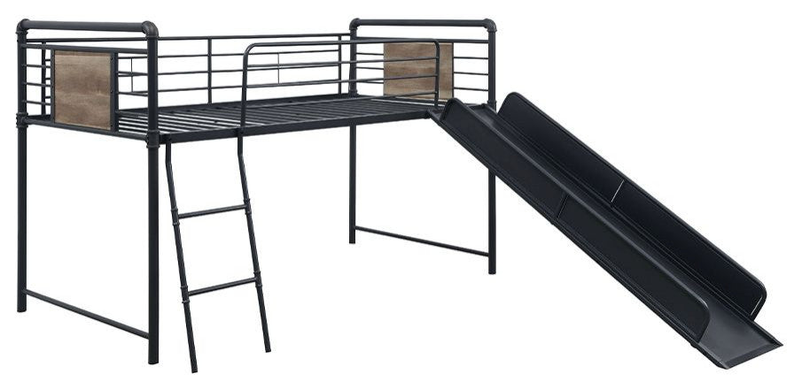 ACME Cordelia Twin Loft Bed W/Slide