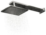 Lacava Kubista Collection Rectangular Rain Shower Head, Polished Chrome