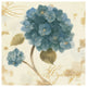 "Abundant Teal Hydrangea I" Digital Paper Print by Albena Hristova, 38"x38"