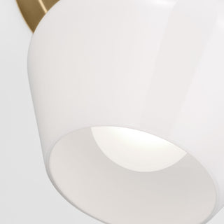 Generation Lighting 4002481 Jett 11" Tall Bathroom Sconce - Midnight Black