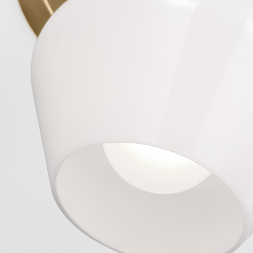 Generation Lighting 4002481 Jett 11" Tall Bathroom Sconce - Midnight Black