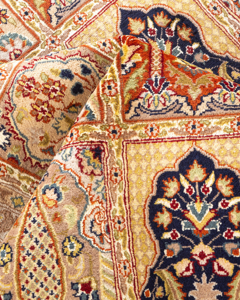 Mogul, One-of-a-Kind Hand-Knotted Area Rug Brown, 9'0"x12'5"
