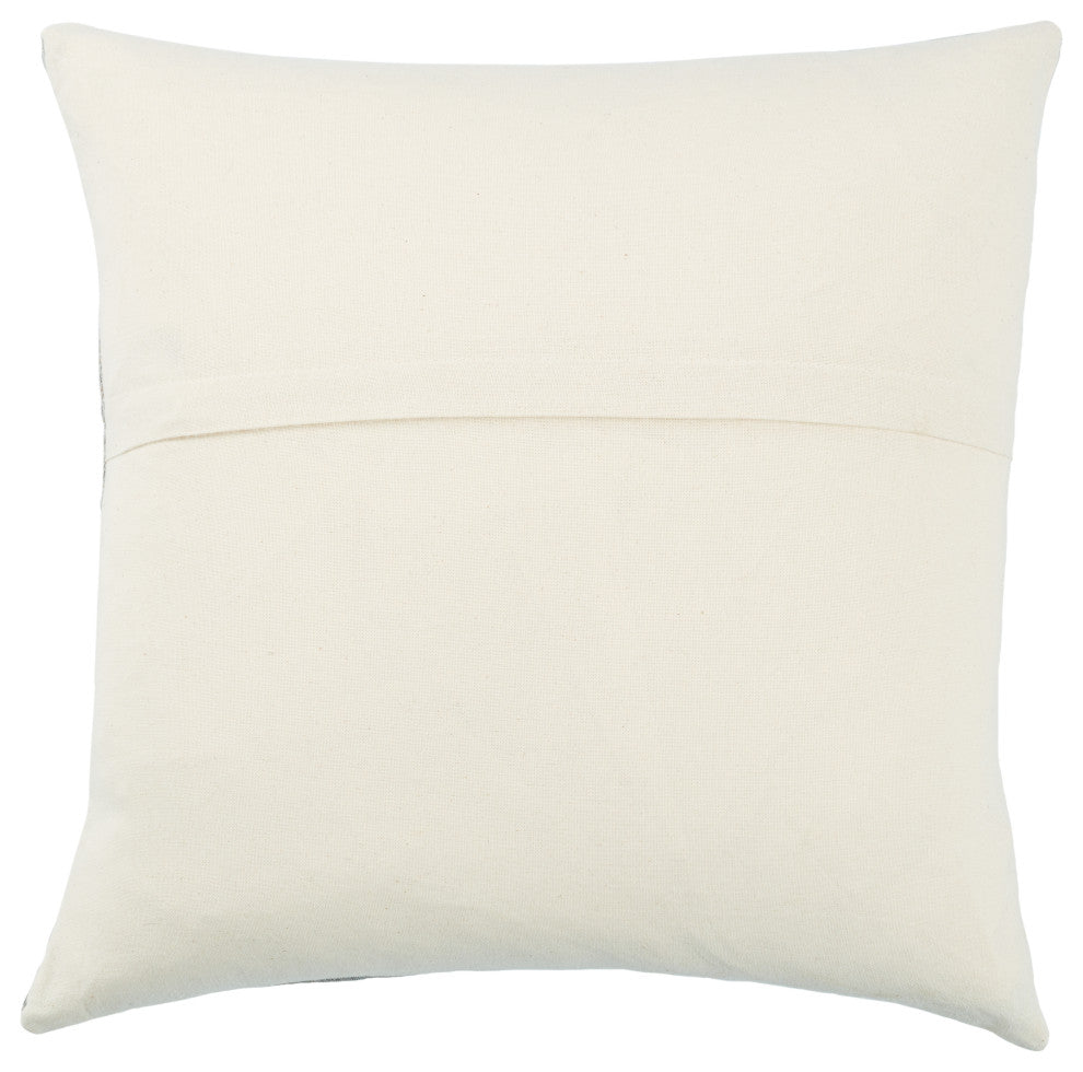 Jaipur Living Japfu Tribal Coral/Navy Down Pillow 18" Square
