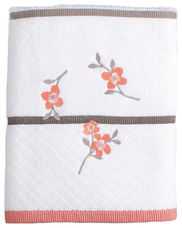 Saturday Knight Coralgarden Floral Bath Towel