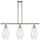 Innovations 516-3I-PN-G654-7-LED 3-Light Island Light, Polished Nickel