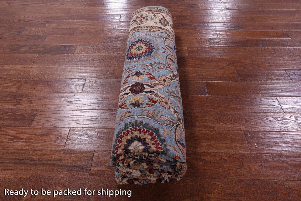 Hand Knotted Persian Tabriz Wool Rug 8' 4" X 9' 10" Q9991