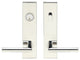 Frankfurt Lever, Tubular Entry, Single Cylinder, Right Hand, 2-3/4" Backset