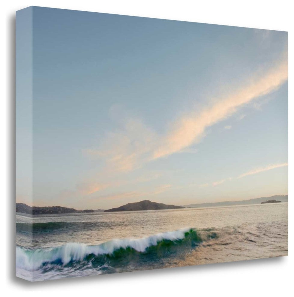 "Sf Bay - 2" By Alan Blaustein,Ready to Hang Giclee Print on Gallery Wrap Canvas