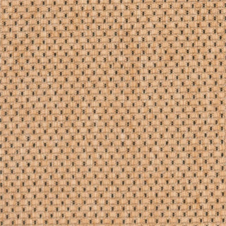 Safavieh Courtyard 9' X 12' Power Loomed Rug in Natural and Gold