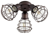 Quorum 2314-86 LED Patio Light Kit, Oiled Bronze Finish