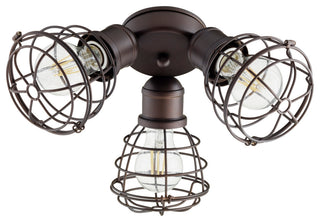 Quorum 2314-86 LED Patio Light Kit, Oiled Bronze Finish
