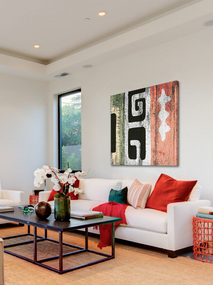 "Deco Rhapsody VII" Painting Print on Canvas by Irena Orlov