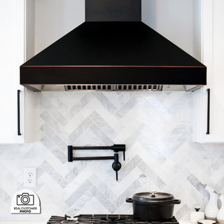 ZLINE 48 in. Designer Series Wall Mount Range Hood, 8667B-48