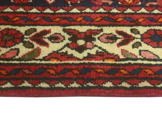 Fine Vintage Distressed Aiman Charcoal/Ivory Runner, 3'9 x 14'4