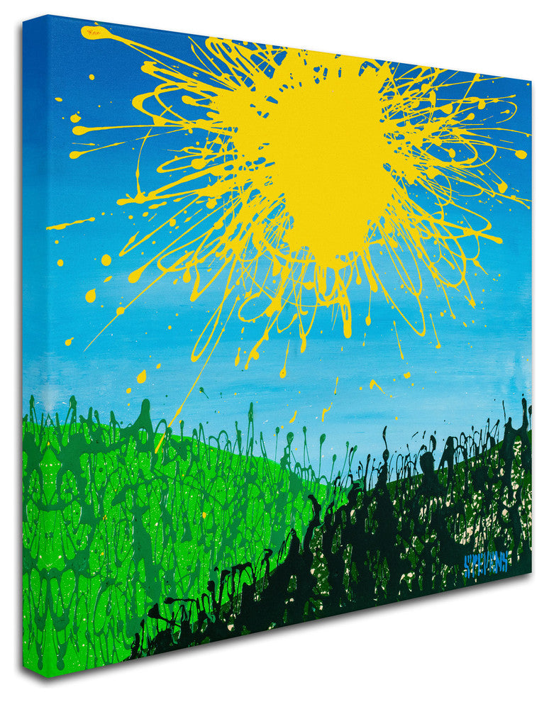 'Sun Valley' Canvas Art by Roderick Stevens