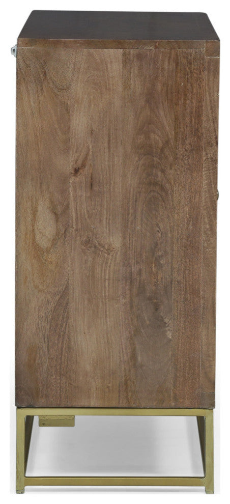 Javayah Wooden 2 Door Cabinet