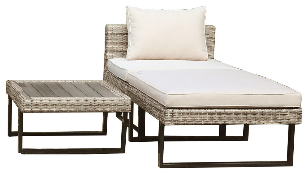 Outdoor Corner Patio Sectional and Tables