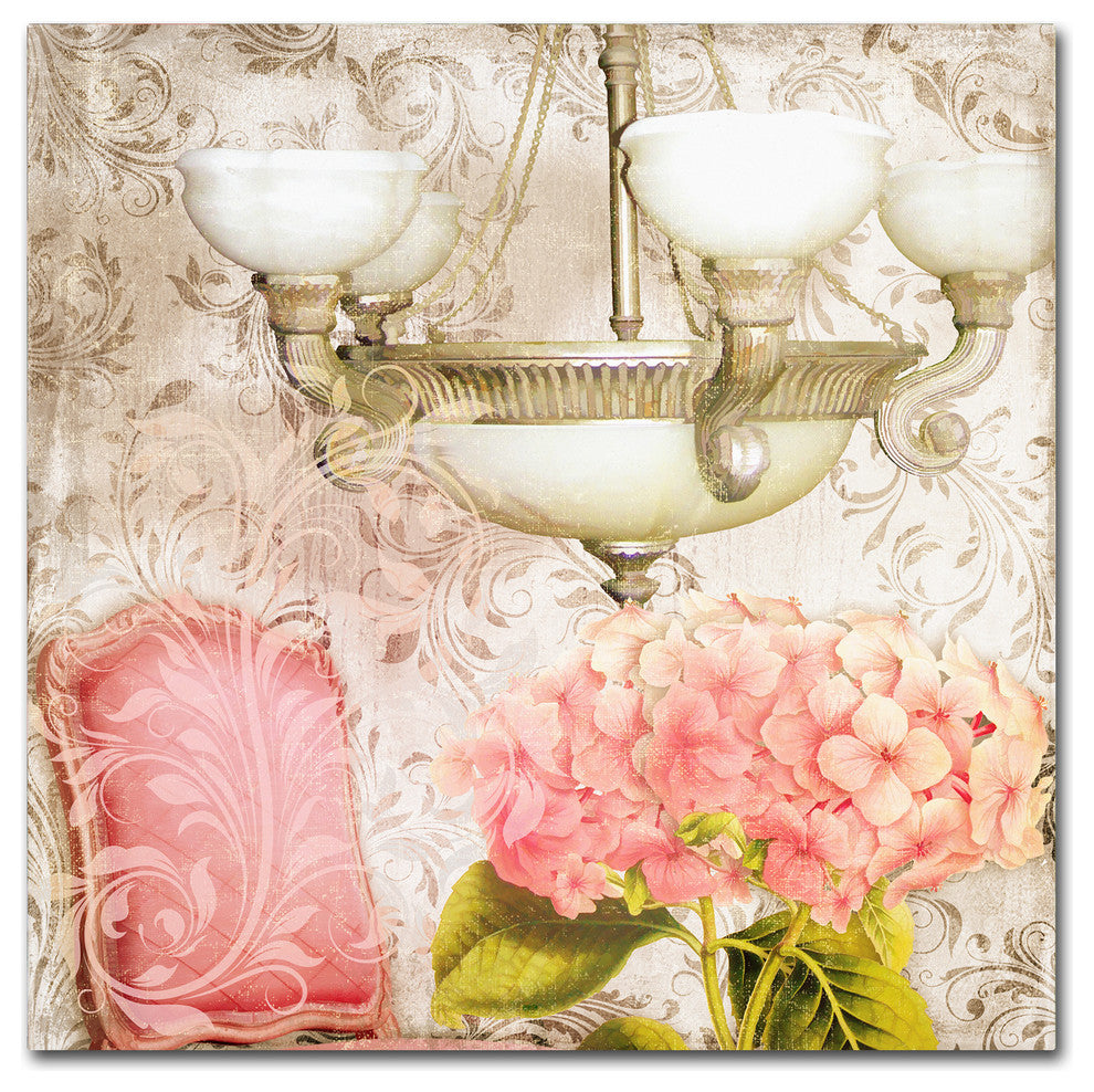 Tina Lavoie 'Bella Ortensia' Canvas Art, 24" x 24"