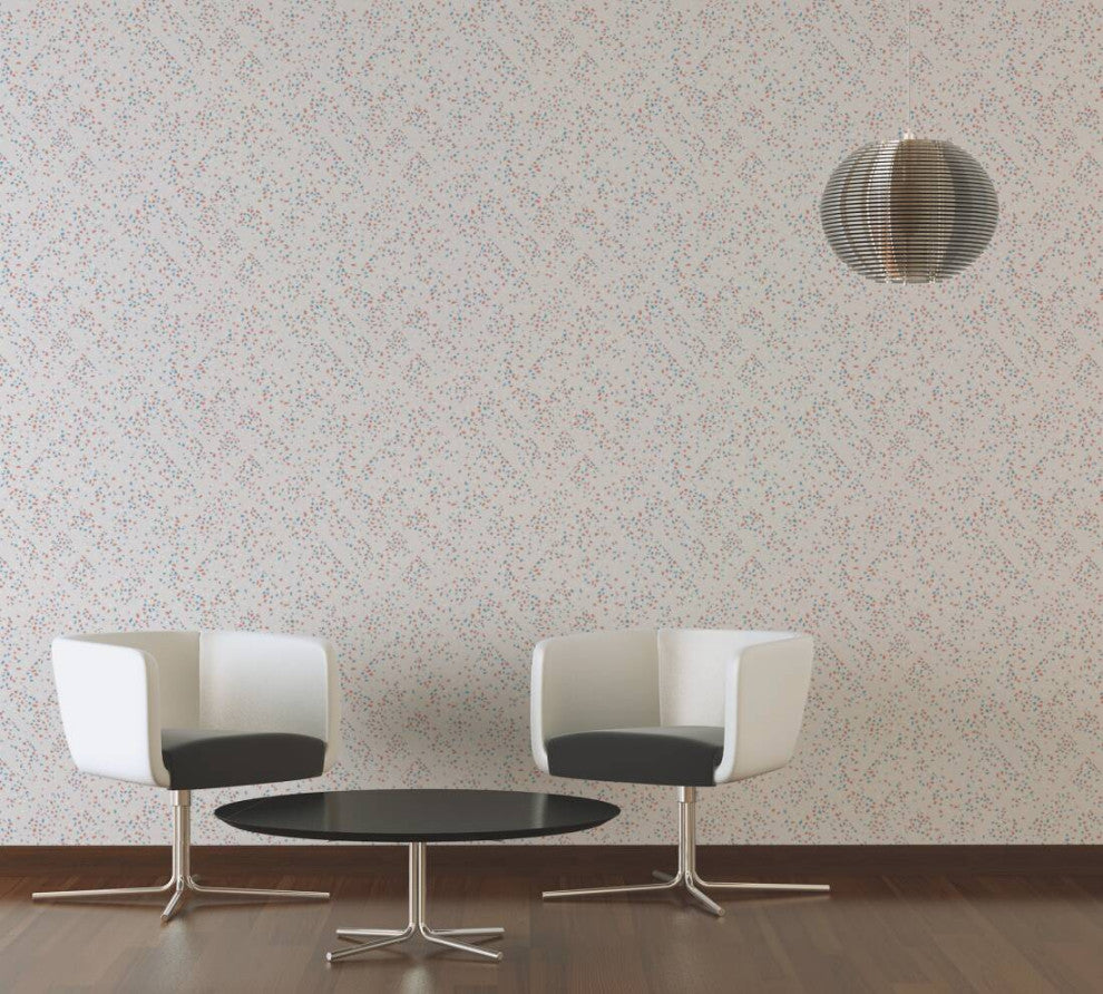 Sample, Modern Textured Wallpaper Featuring Woven Wood, 373943