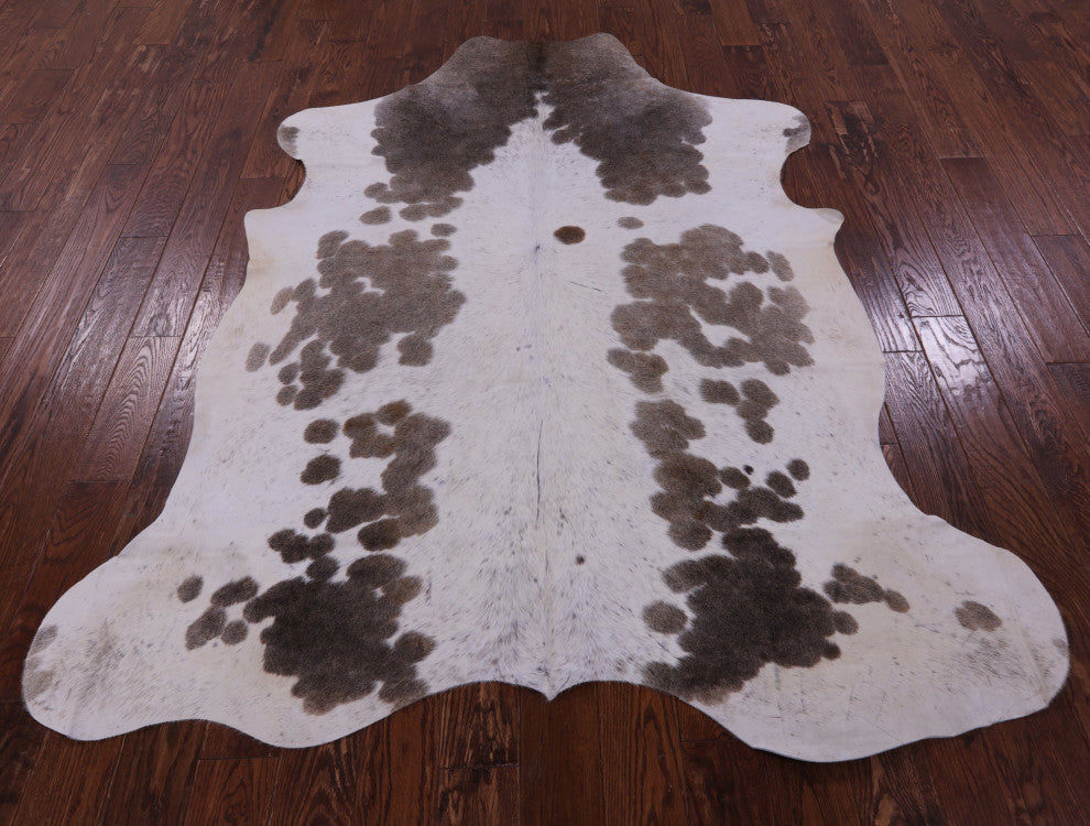 Organic Natural Hair-On Cowhide Area Rug 7' 5" X 5' 11" C1464