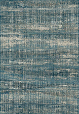 Regal 89586-2989 Area Rug, Blue And Silver, 5'3"x7'7"