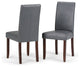Acadian Parson Dining Chair (Set of 2) in Stone Grey