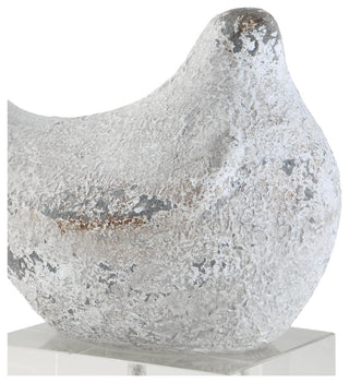 Uttermost 18057 Better Together 10-1/2" Tall Crystal and - Crystal / Silver