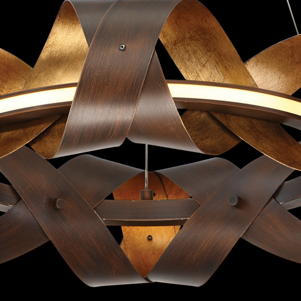 1-Light Industrial Large Chandeliers by Eurofase