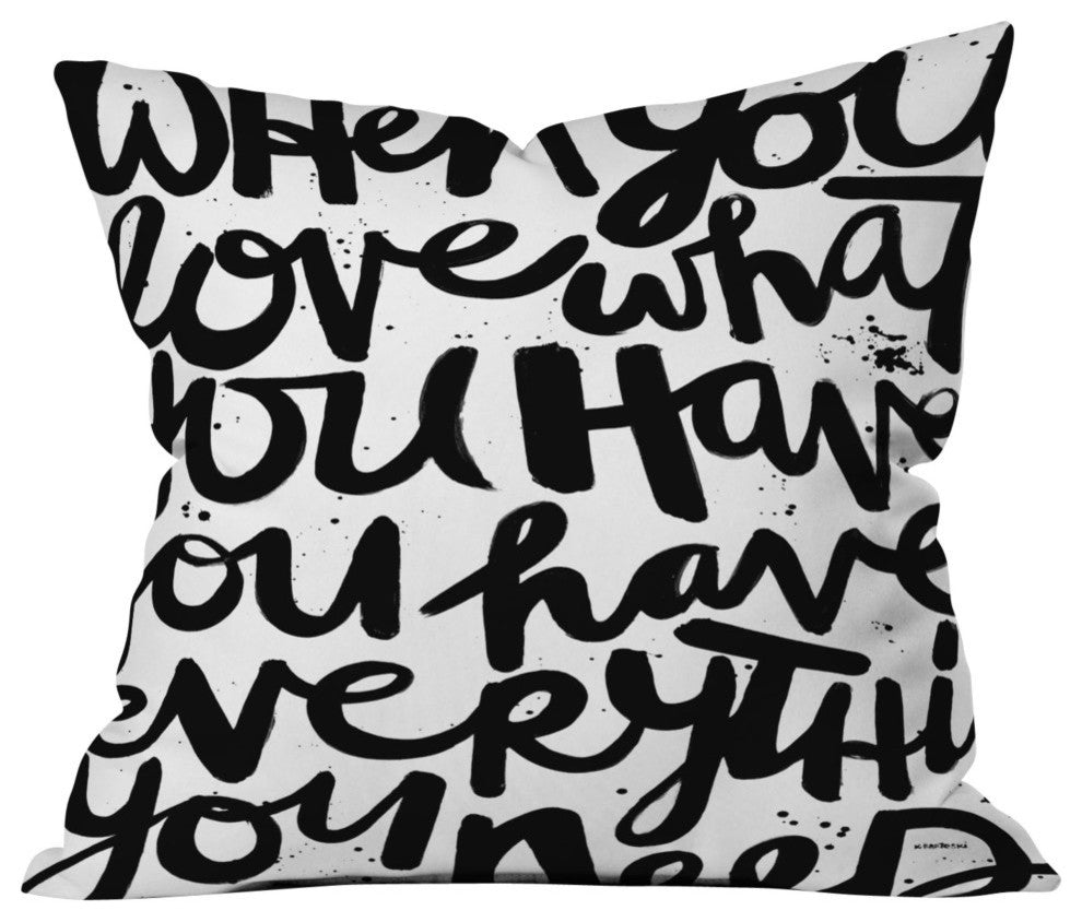 Kal Barteski If You Love Outdoor Throw Pillow