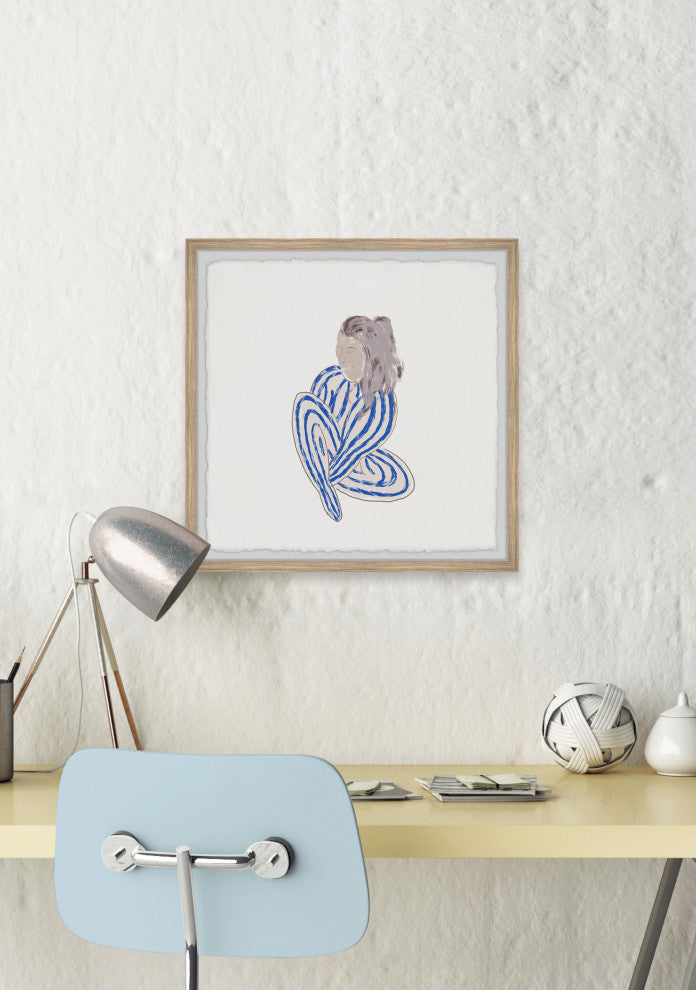 "Create Your Own Sunshine" Framed Painting Print, 24x24