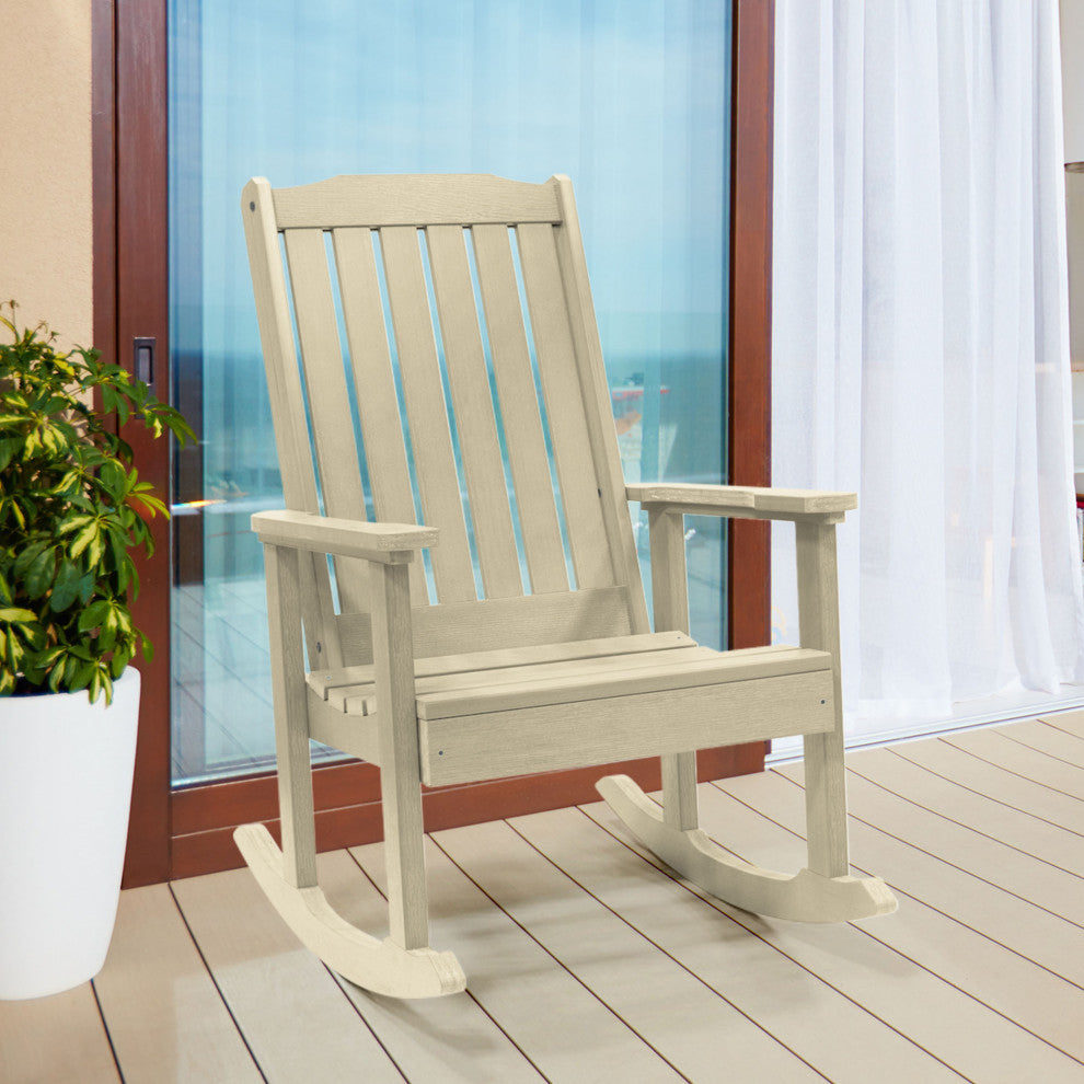Linden Rocking Chair, Whitewash