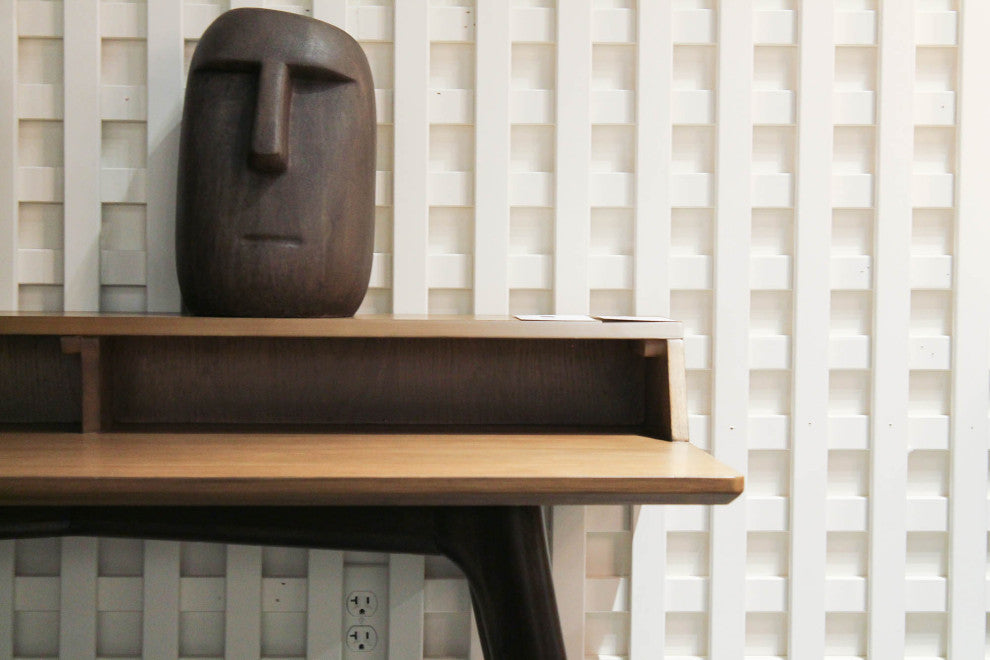 Patio 8" Wide Moai Statue