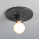 Discus Flush-Mount, Gloss Gray