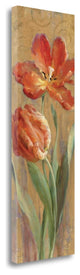 "Parrot Tulips On Gold II" By Danhui Nai, Giclee Print on Gallery Wrap Canvas
