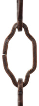 RCH Hardware Steel Cathedral Chandelier Chain, 2 Sizes, 3', Antique Copper, U28