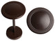 Urbanest Button Medallion Drapery Holdback, Bronze, 2 Pcs.