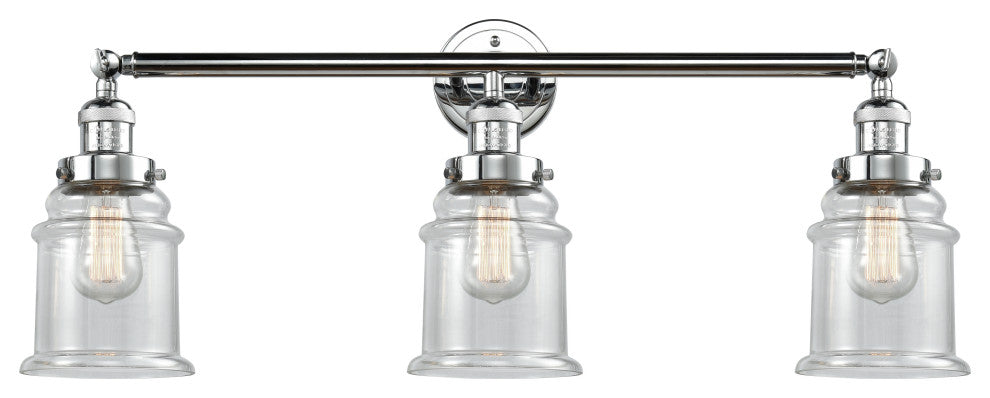 Innovations Lighting 205-Pc-S-G182 3 Light Bathroom Fixture