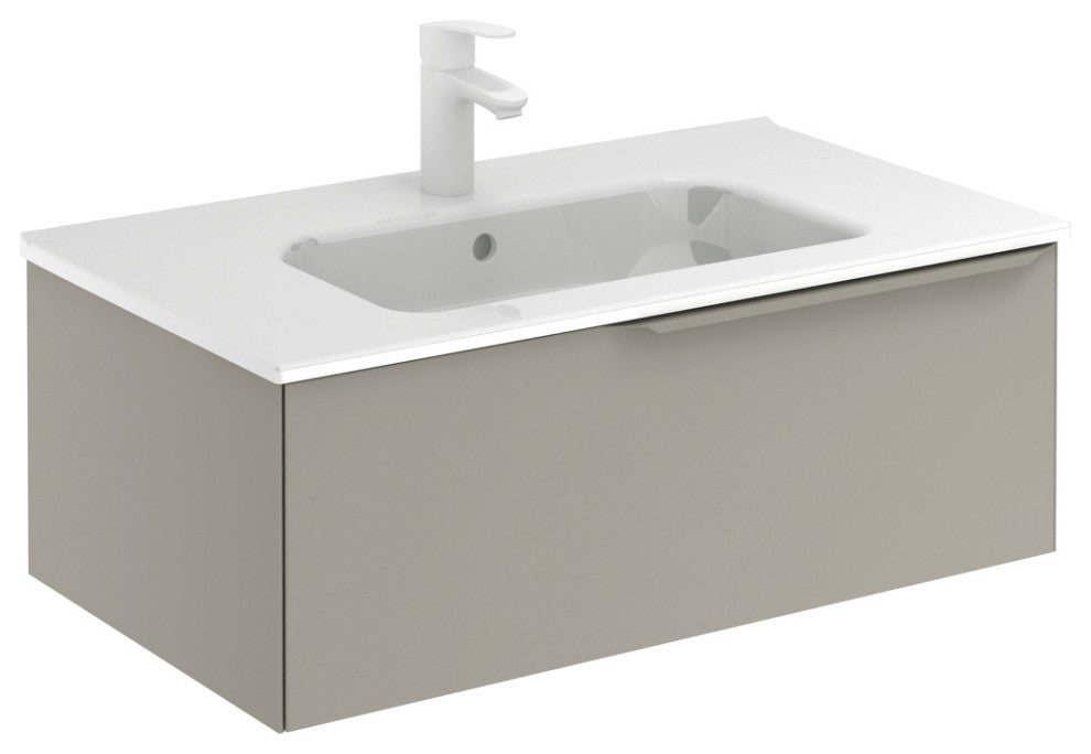 UNIT 32" MIO 1DR Sand Matt/ Sand Handle With Ceramic Top