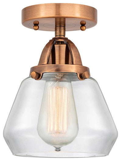 INNOVATIONS LIGHTING 288-1C-AC-G172 Fulton 1 Light 6.75 inch Semi-Flush Mount